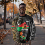 Ibrahim Traore Burkina Faso Make Africa Great Again Sweatshirt West African Patriotic Military Tribal Patterns