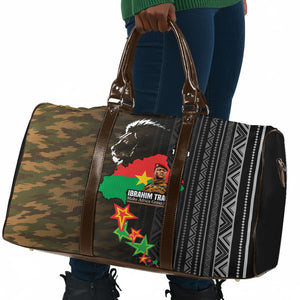 Ibrahim Traore Burkina Faso Make Africa Great Again Travel Bag West African Patriotic Military Tribal Patterns