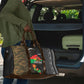 Ibrahim Traore Burkina Faso Make Africa Great Again Travel Bag West African Patriotic Military Tribal Patterns