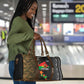 Ibrahim Traore Burkina Faso Make Africa Great Again Travel Bag West African Patriotic Military Tribal Patterns