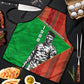 Ibrahim Traore Burkina Faso Fearless Leadership Apron West African Tribal Pattern And Patriotic Camo Art