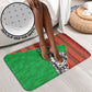 Ibrahim Traore Burkina Faso Fearless Leadership Bathroom Set West African Tribal Pattern And Patriotic Camo Art
