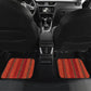 Ibrahim Traore Burkina Faso Fearless Leadership Car Mats West African Tribal Pattern And Patriotic Camo Art