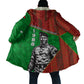 Ibrahim Traore Burkina Faso Fearless Leadership Cloak West African Tribal Pattern And Patriotic Camo Art