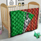 Ibrahim Traore Burkina Faso Fearless Leadership Quilt West African Tribal Pattern And Patriotic Camo Art