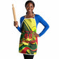 Personalized Senegal Champions World Football 2026 Apron Lions Of Teranga - Great Mosque Of Touba Pattern