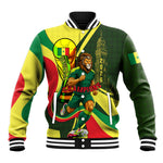 Personalized Senegal Champions World Football 2026 Baseball Jacket Lions Of Teranga - Great Mosque Of Touba Pattern