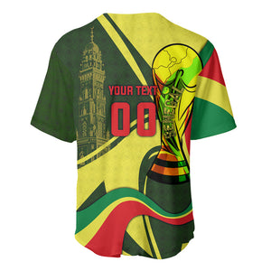 Personalized Senegal Champions World Football 2026 Baseball Jersey Lions Of Teranga - Great Mosque Of Touba Pattern