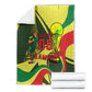 Personalized Senegal Champions World Football 2026 Blanket Lions Of Teranga - Great Mosque Of Touba Pattern