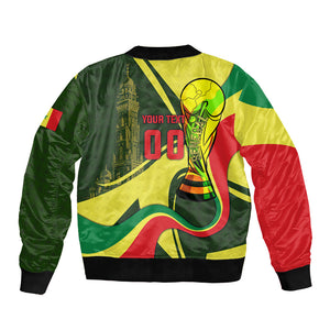 Personalized Senegal Champions World Football 2026 Bomber Jacket Lions Of Teranga - Great Mosque Of Touba Pattern