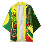 Personalized Senegal Champions World Football 2026 Kimono Lions Of Teranga - Great Mosque Of Touba Pattern