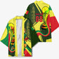 Personalized Senegal Champions World Football 2026 Kimono Lions Of Teranga - Great Mosque Of Touba Pattern