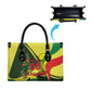 Personalized Senegal Champions World Football 2026 Leather Bag Lions Of Teranga - Great Mosque Of Touba Pattern