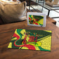 Personalized Senegal Champions World Football 2026 Puzzle Lions Of Teranga - Great Mosque Of Touba Pattern