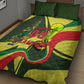 Personalized Senegal Champions World Football 2026 Quilt Bed Set Lions Of Teranga - Great Mosque Of Touba Pattern