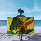 Personalized Senegal Champions World Football 2026 Sarong Lions Of Teranga - Great Mosque Of Touba Pattern