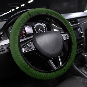 Senegal Champions World Football 2026 Steering Wheel Cover Lions Of Teranga - Great Mosque Of Touba Pattern