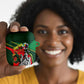 Custom Senegal Champions Football 2026 AirPods Case Teranga Lions G.O.A.T Mascot - African Renaissance Monument
