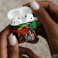 Custom Senegal Champions Football 2026 AirPods Case Teranga Lions G.O.A.T Mascot - African Renaissance Monument
