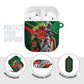Custom Senegal Champions Football 2026 AirPods Case Teranga Lions G.O.A.T Mascot - African Renaissance Monument