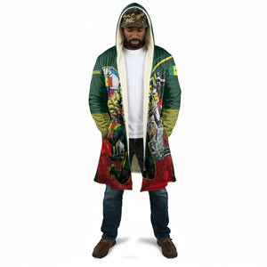 Custom Senegal Champions Football 2026 Cloak Teranga Lions G.O.A.T Mascot - African Renaissance Monument