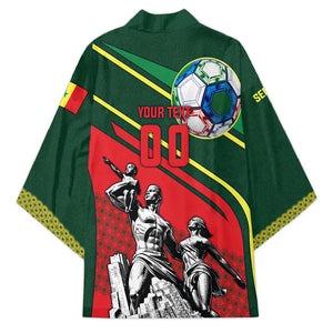 Custom Senegal Champions Football 2026 Kimono Teranga Lions G.O.A.T Mascot - African Renaissance Monument