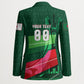 Personalized Algeria Football Champions Blazer Fennec Fox Mascot - Algiers Martyrs Memorial