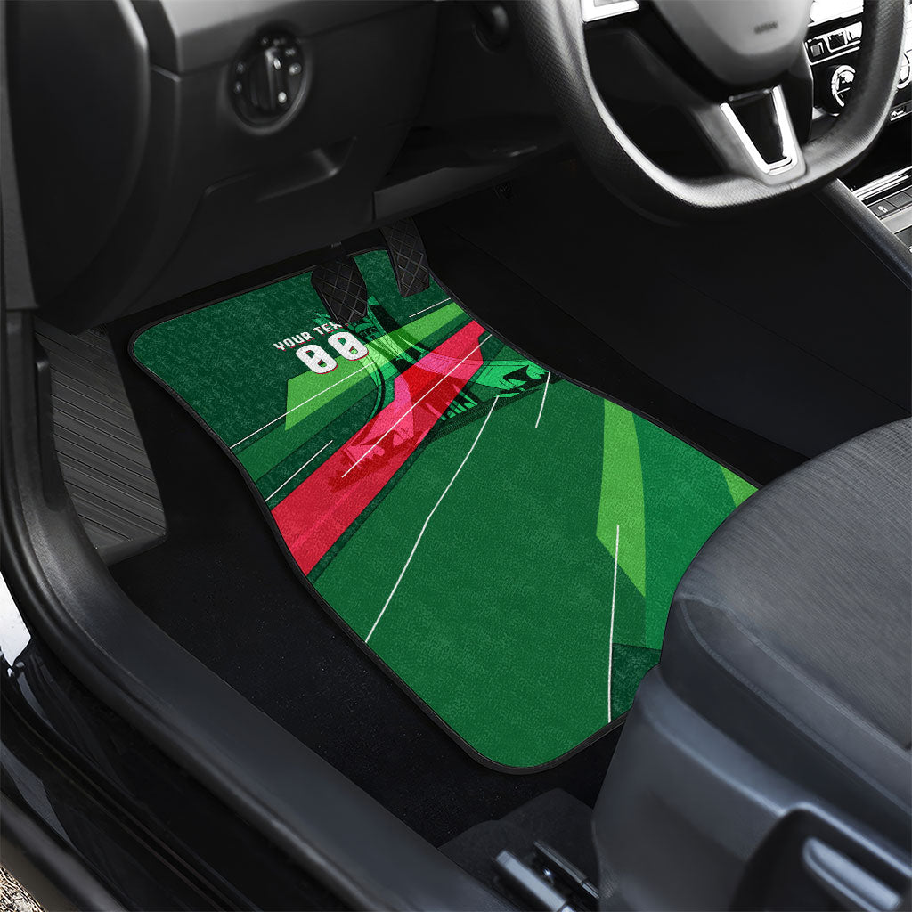 Personalized Algeria Football Champions Car Mats Fennec Fox Mascot - Algiers Martyrs Memorial