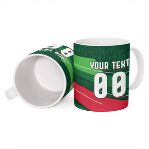 Personalized Algeria Football Champions Ceramic Mug Fennec Fox Mascot - Algiers Martyrs Memorial