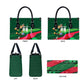 Personalized Algeria Football Champions Leather Bag Fennec Fox Mascot - Algiers Martyrs Memorial