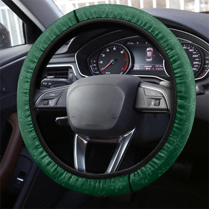 Algeria Football Champions Steering Wheel Cover Fennec Fox Mascot - Algiers Martyrs Memorial