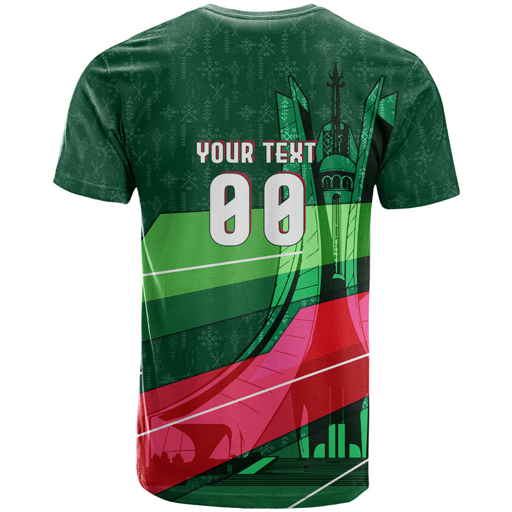 Personalized Algeria Football Champions T shirt Fennec Fox Mascot - Algiers Martyrs Memorial