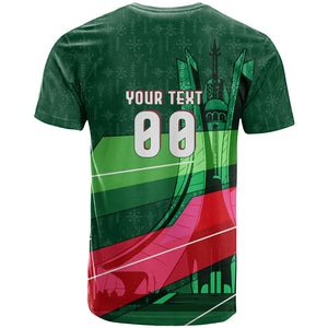 Personalized Algeria Football Champions T shirt Fennec Fox Mascot - Algiers Martyrs Memorial