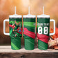 Personalized Algeria Football Champions Tumbler With Handle Fennec Fox Mascot - Algiers Martyrs Memorial