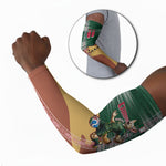 Personalized Algeria Champions Football 2026 Arm Sleeves Fennec Fox Victory Mascot - Traditional Berber Pattern