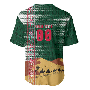 Personalized Algeria Champions Football 2026 Baseball Jersey Fennec Fox Victory Mascot - Traditional Berber Pattern