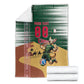 Personalized Algeria Champions Football 2026 Blanket Fennec Fox Victory Mascot - Traditional Berber Pattern