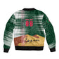 Personalized Algeria Champions Football 2026 Bomber Jacket Fennec Fox Victory Mascot - Traditional Berber Pattern