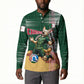 Personalized Algeria Champions Football 2026 Button Sweatshirt Fennec Fox Victory Mascot - Traditional Berber Pattern