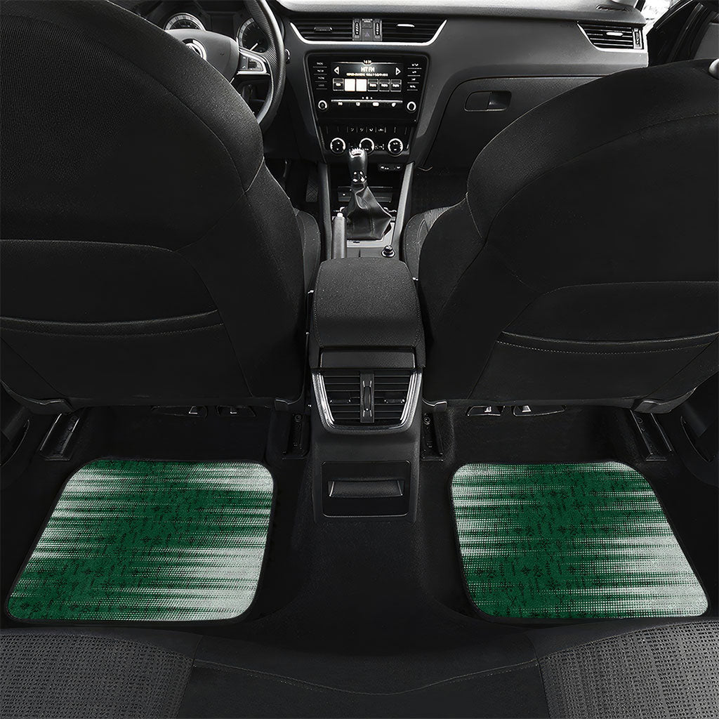Personalized Algeria Champions Football 2026 Car Mats Fennec Fox Victory Mascot - Traditional Berber Pattern