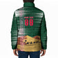 Personalized Algeria Champions Football 2026 Padded Jacket Fennec Fox Victory Mascot - Traditional Berber Pattern