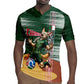 Personalized Algeria Champions Football 2026 Rugby Jersey Fennec Fox Victory Mascot - Traditional Berber Pattern