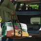Personalized Algeria Champions Football 2026 Travel Bag Fennec Fox Victory Mascot - Traditional Berber Pattern