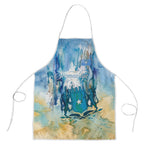 Somalia Liberation Unity Apron Soomaaliya Script Peace Dove Watercolor