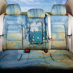 Somalia Liberation Unity Back Car Seat Cover Soomaaliya Script Peace Dove Watercolor