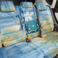Somalia Liberation Unity Back Car Seat Cover Soomaaliya Script Peace Dove Watercolor