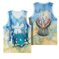 Somalia Liberation Unity Basketball Jersey Soomaaliya Script Peace Dove Watercolor