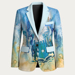 Somalia Liberation Unity Blazer Soomaaliya Script Peace Dove Watercolor