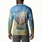 Somalia Liberation Unity Button Sweatshirt Soomaaliya Script Peace Dove Watercolor