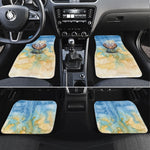 Somalia Liberation Unity Car Mats Soomaaliya Script Peace Dove Watercolor